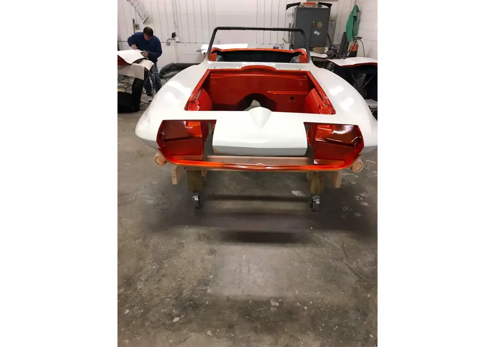  Tamco Paint Corvette 62 Shacktop Orange