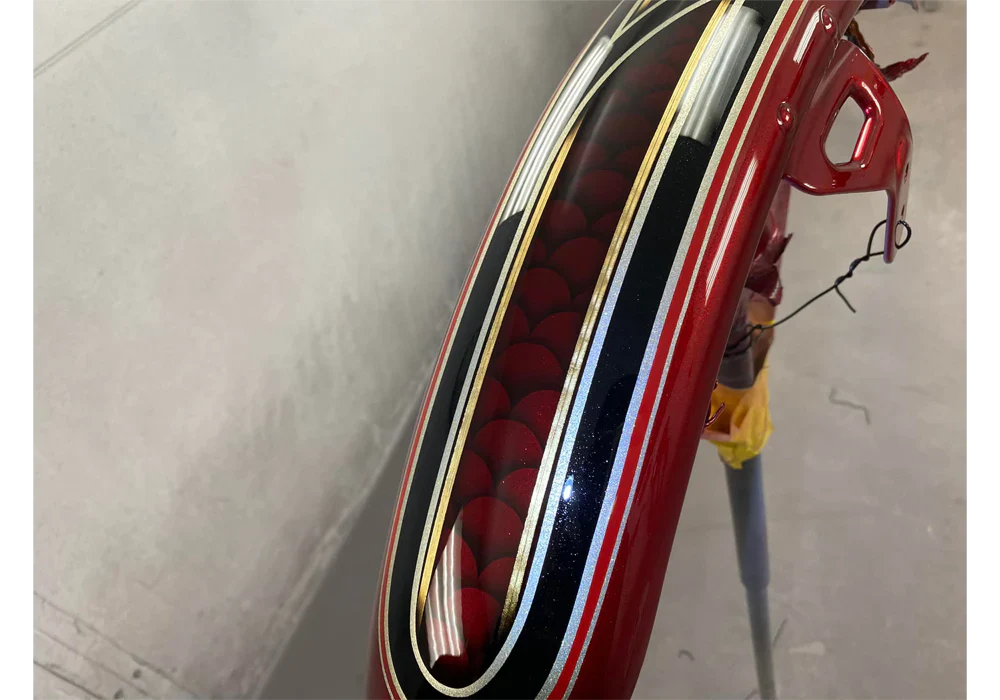Tamco Paint Motorcycle Part OG Red