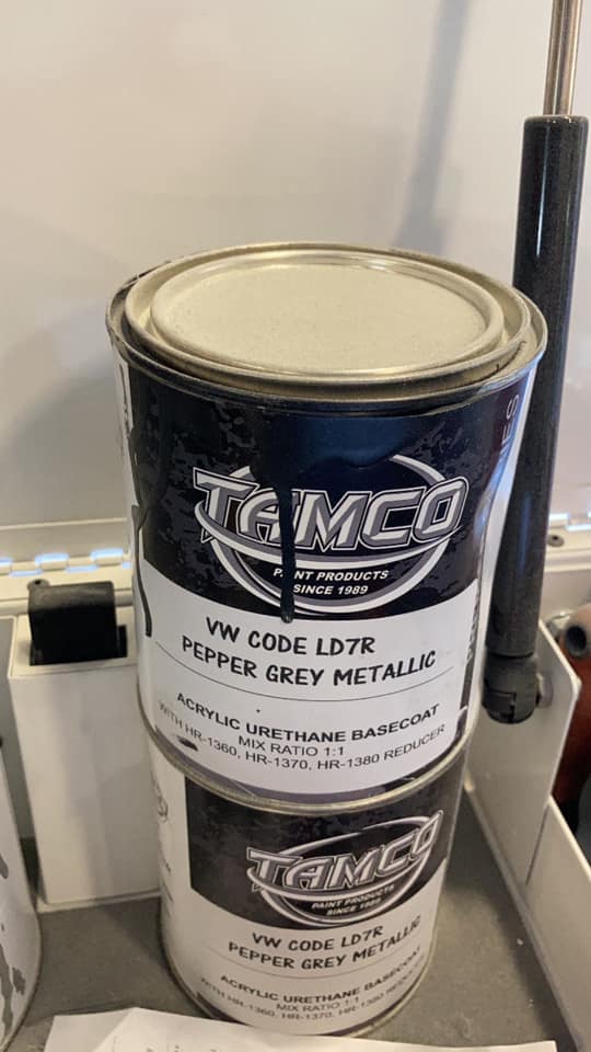 Pepper Gray Color Paint