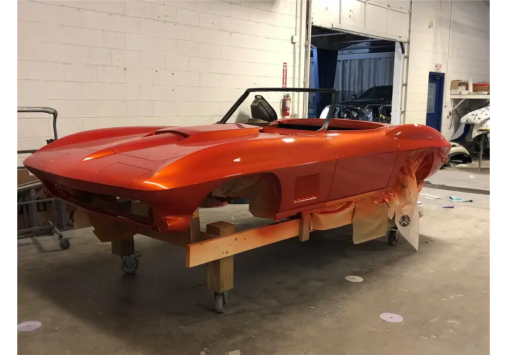  Tamco Paint Corvette 62 Shacktop Orange