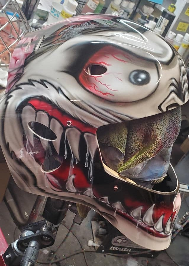 Tamco Paint Helmet OG Red