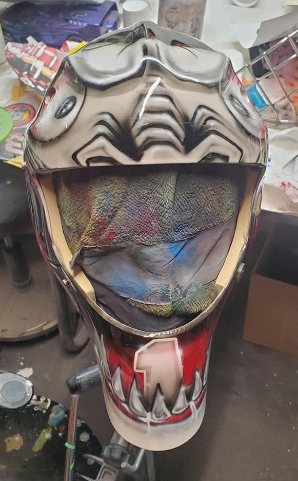 Tamco Paint Helmet OG Red