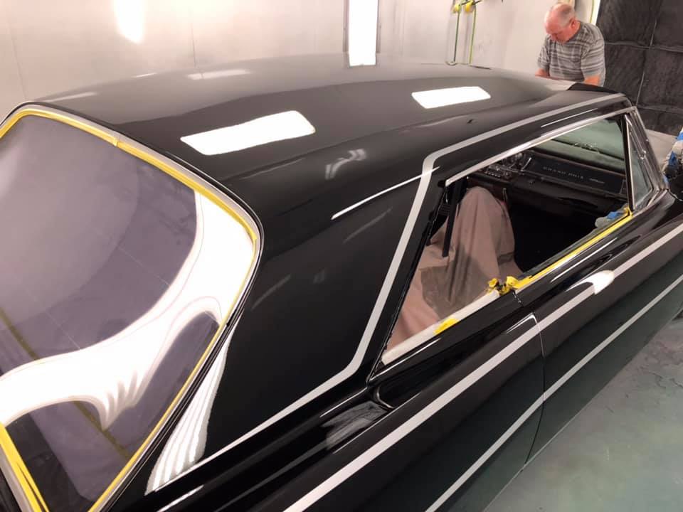 Tamco Paint 1969 Ford Mustang Murdered Out Black