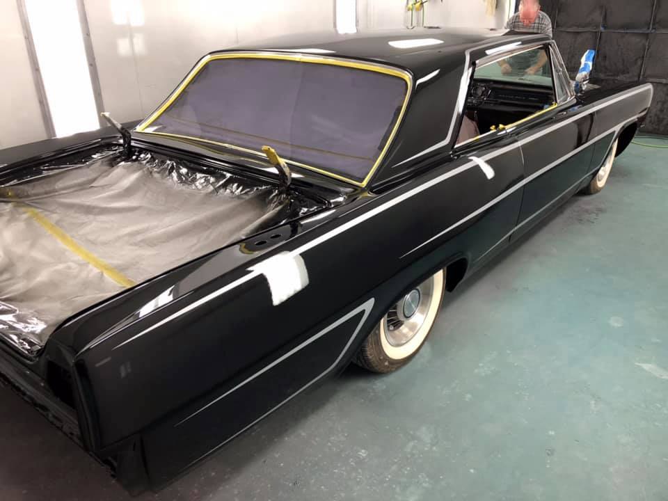 Tamco Paint 1969 Ford Mustang Murdered Out Black
