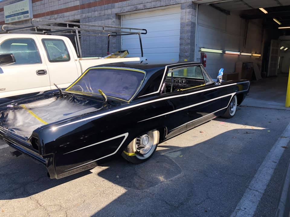 Tamco Paint 1969 Ford Mustang Murdered Out Black