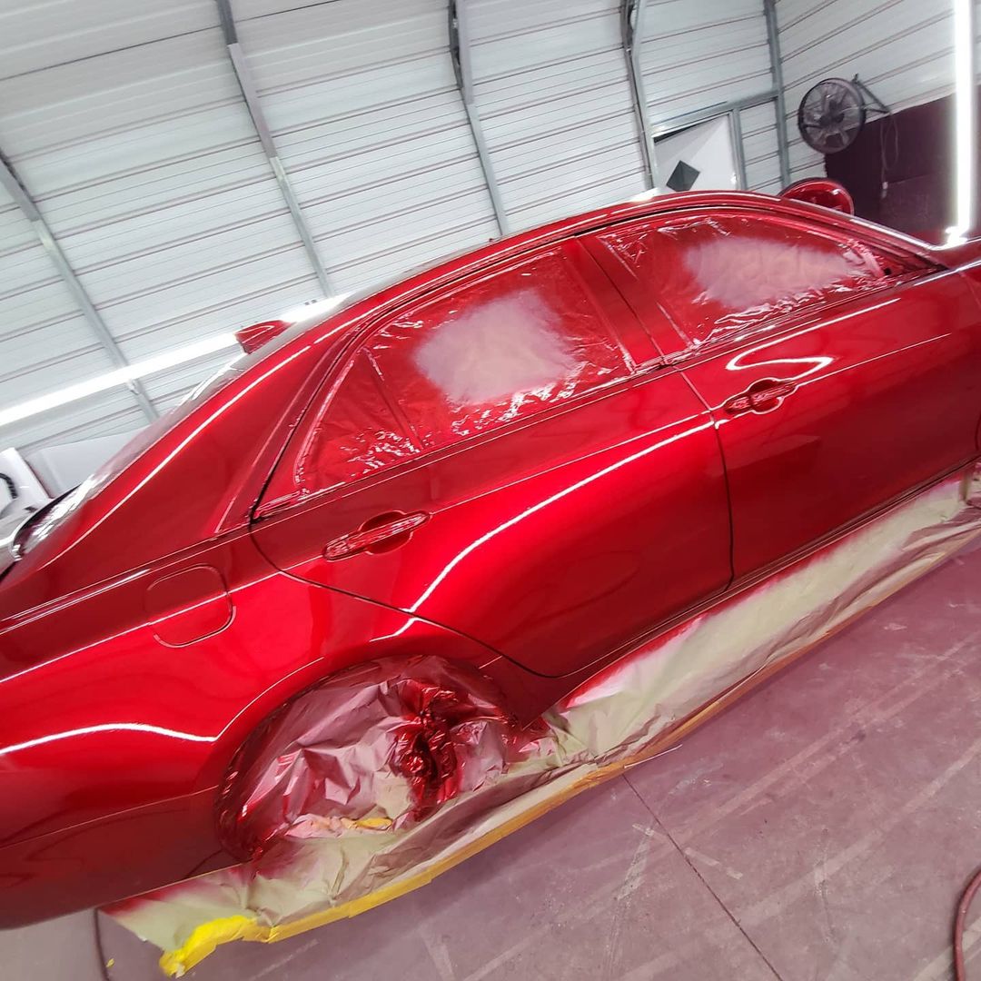 Tamco Paint Car Part OG Red