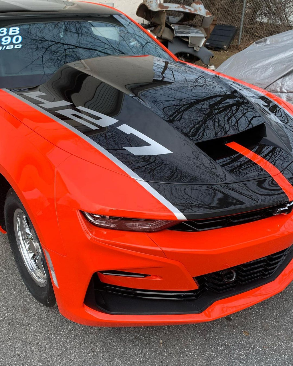 Tamco Paint Chevrolet Camaro Tamco Throwback Hugger Orange