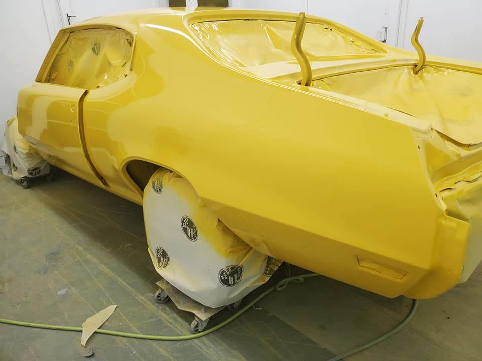 Sunflower Yellow OEM Amerflint II Singlestage 1970 Buick GSX