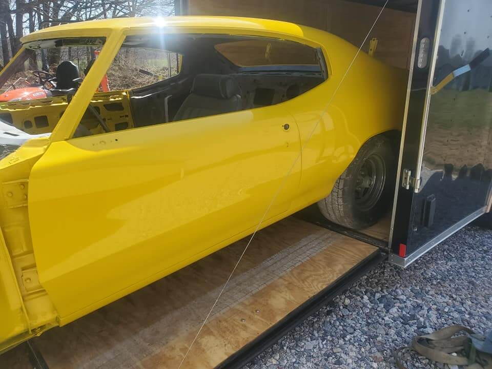 Sunflower Yellow OEM Amerflint II Singlestage 1970 Buick GSX