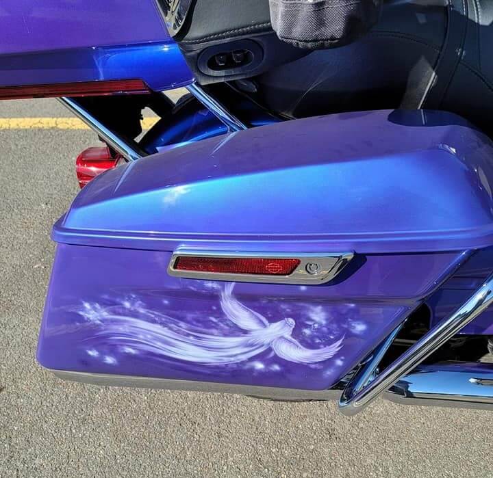  Tamco Paint    Harley Davidson Motorcycle Stellar Blue