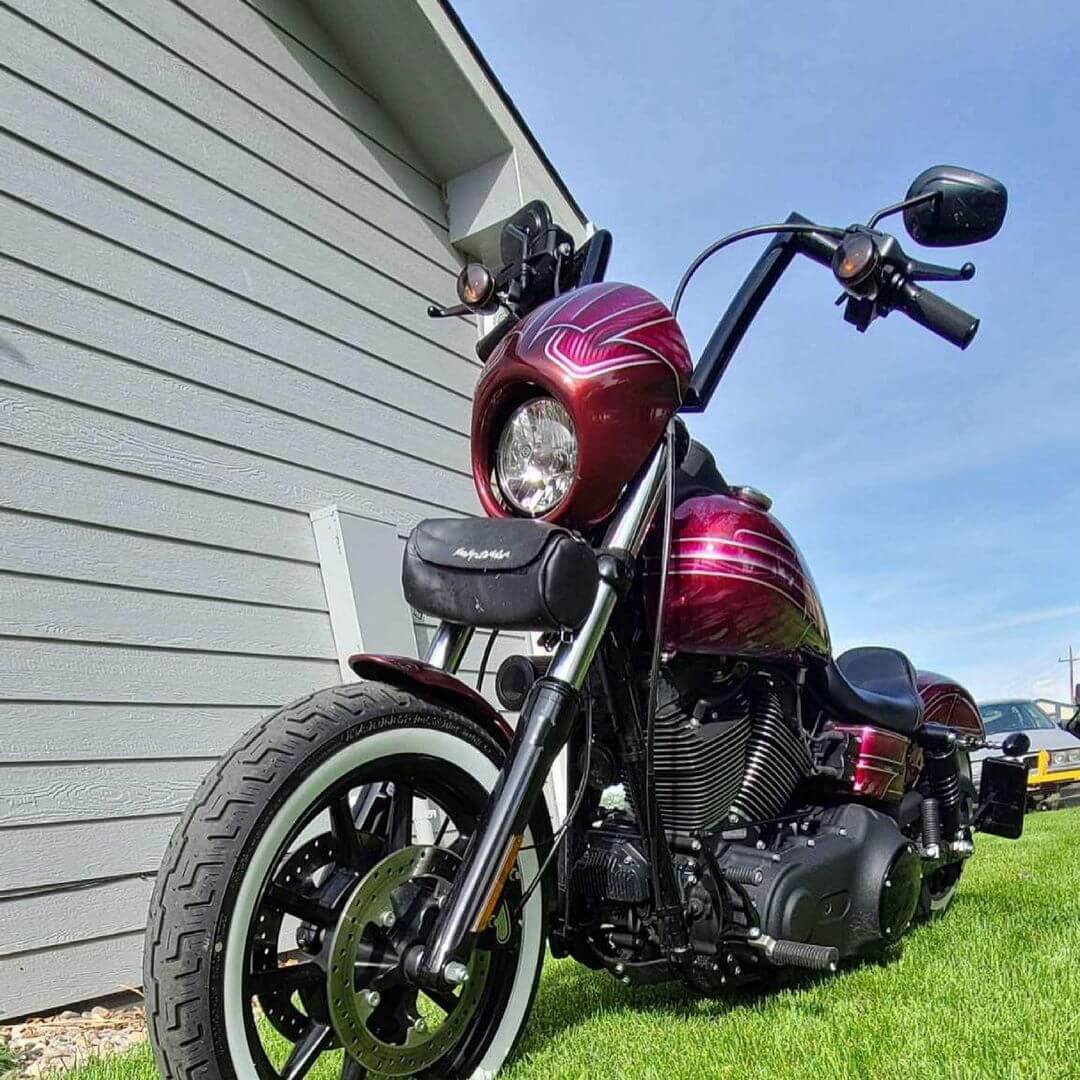Tamco 2K Candy Cabernet Custom Painted Motorcycle