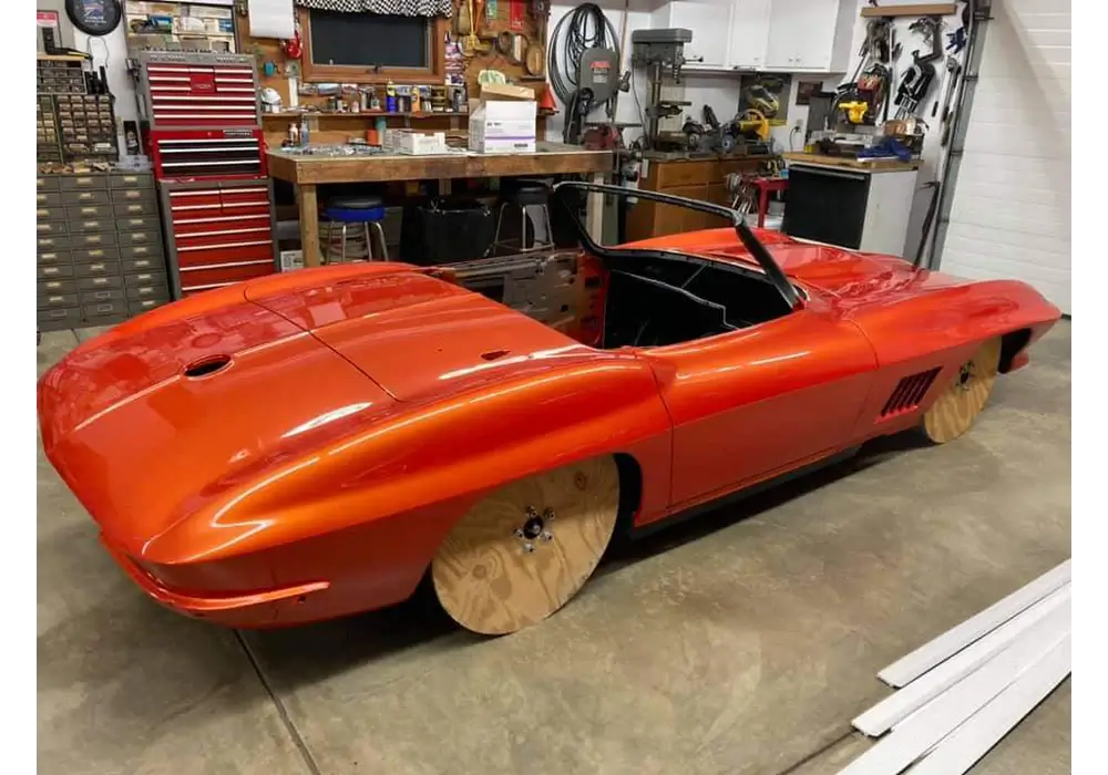  Tamco Paint Corvette 62 Shacktop Orange