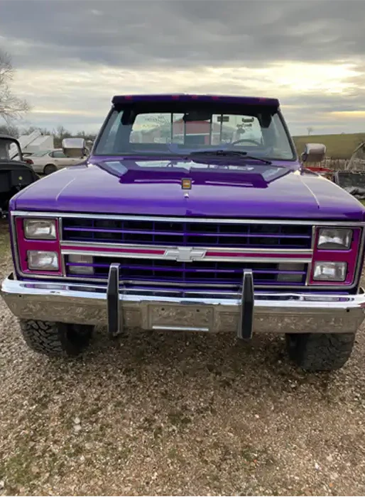 Purple Pop Pearl Chevrolet Silverado