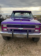 Purple Pop Pearl Chevrolet Silverado