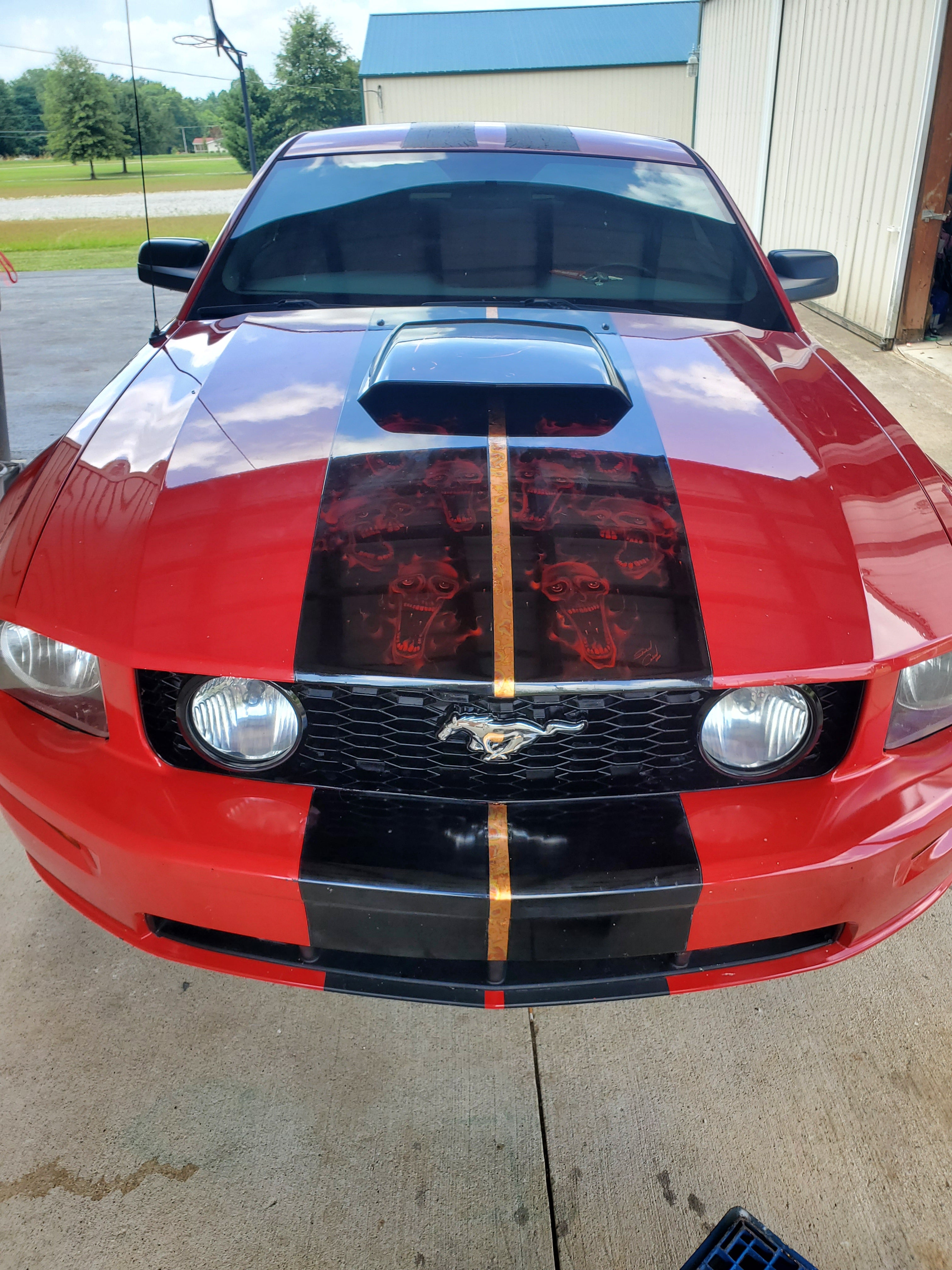 Tamco Paint Ford Mustang OG Red