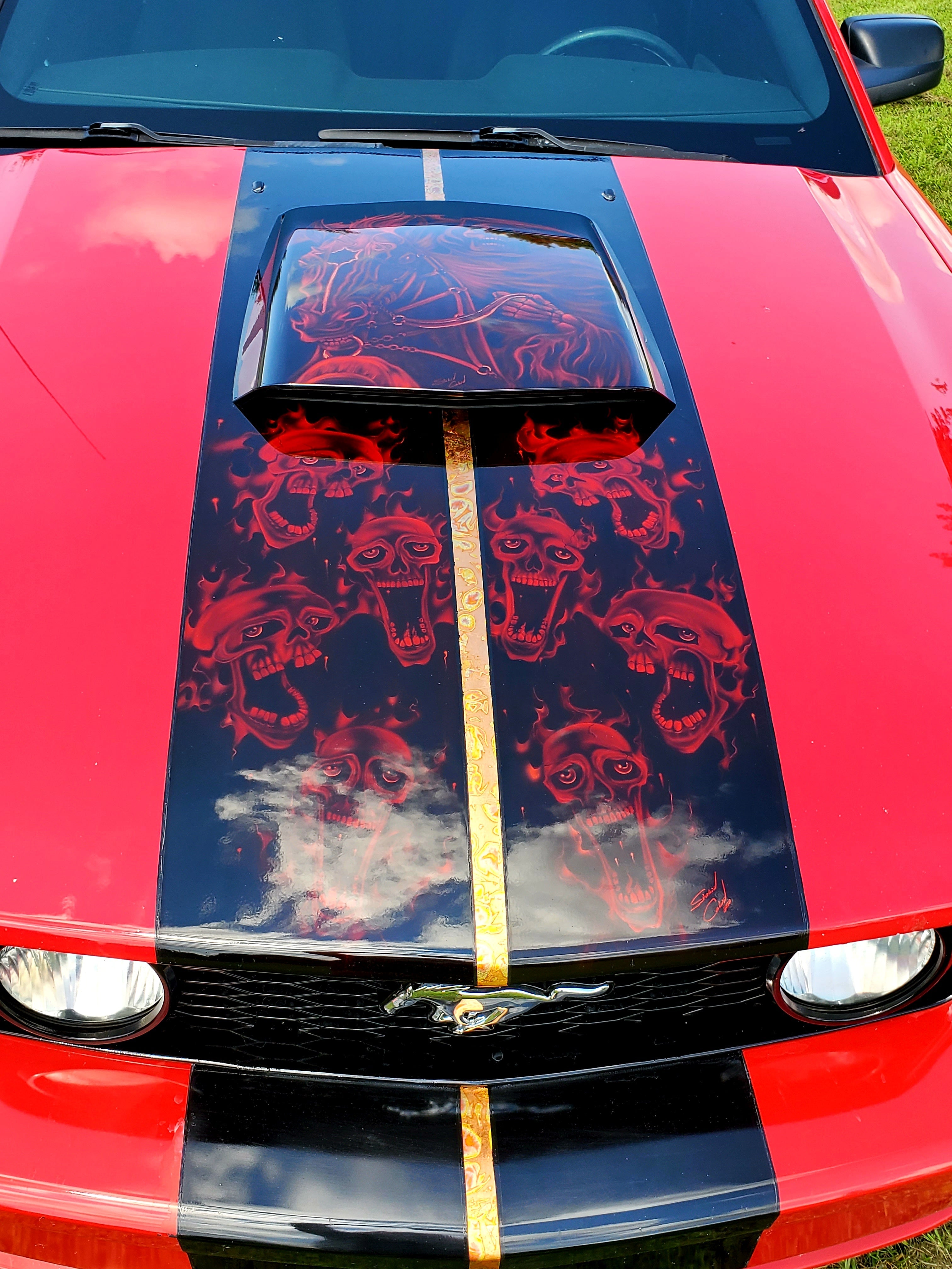 Tamco Paint Car Design OG Red