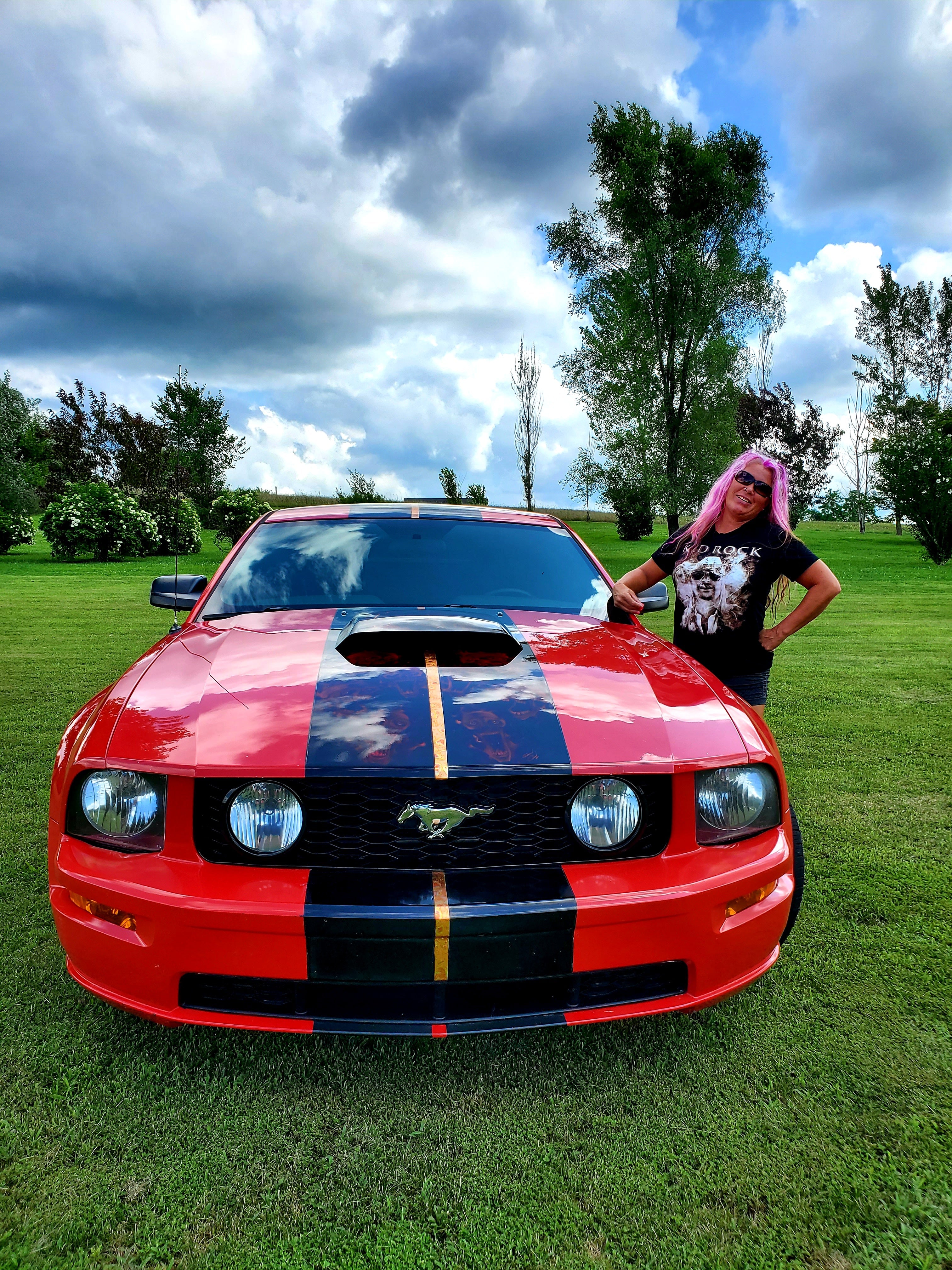 Tamco Paint Ford Mustang OG Red