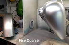 Slick Silver Metallic Car Part