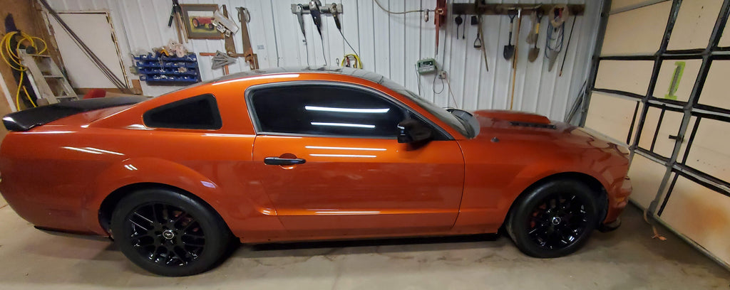 Tamco Paint   2008 Ford Mustang Tiger Orange