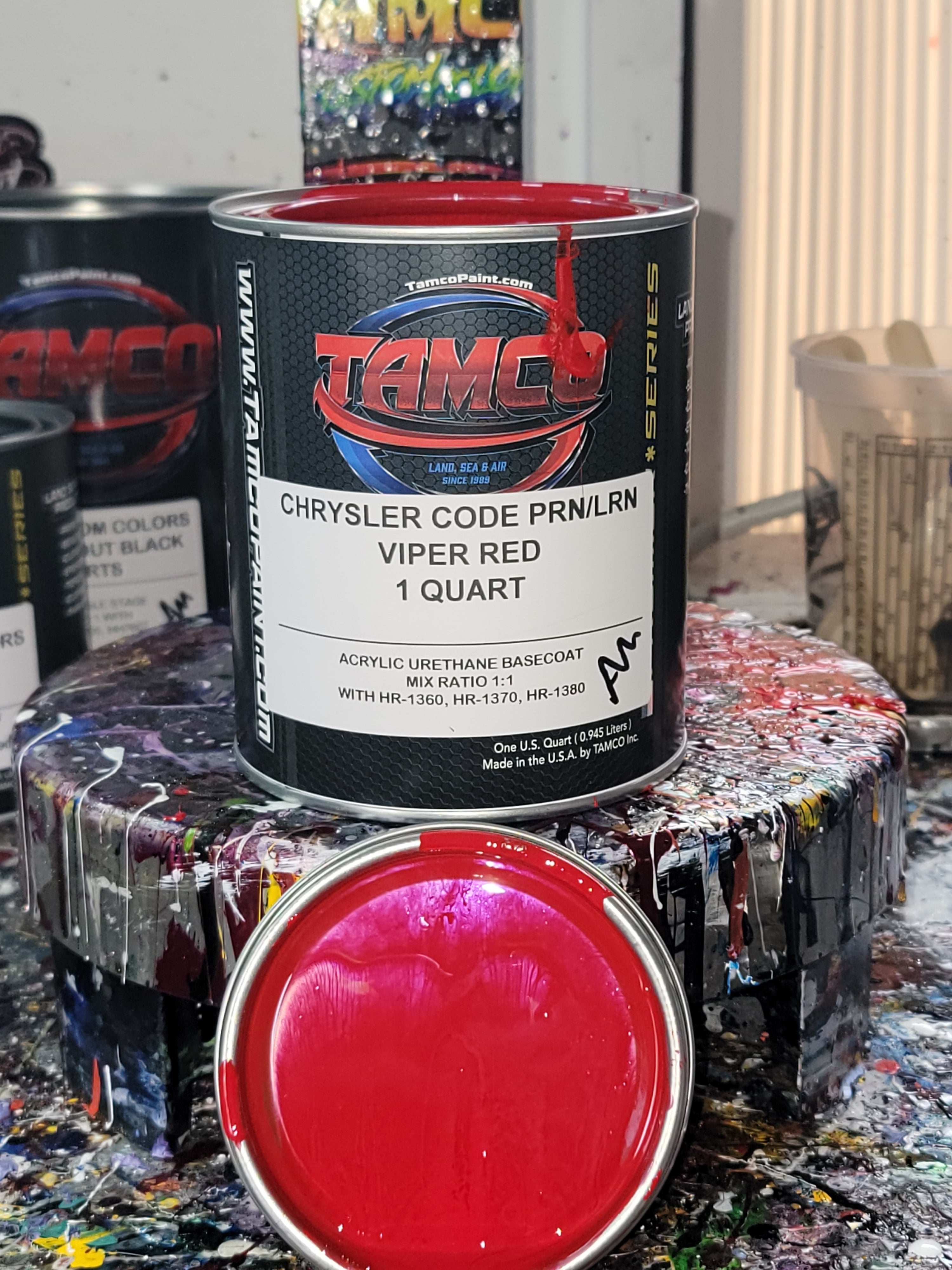  VIPER RED OEM  BASECOAT  