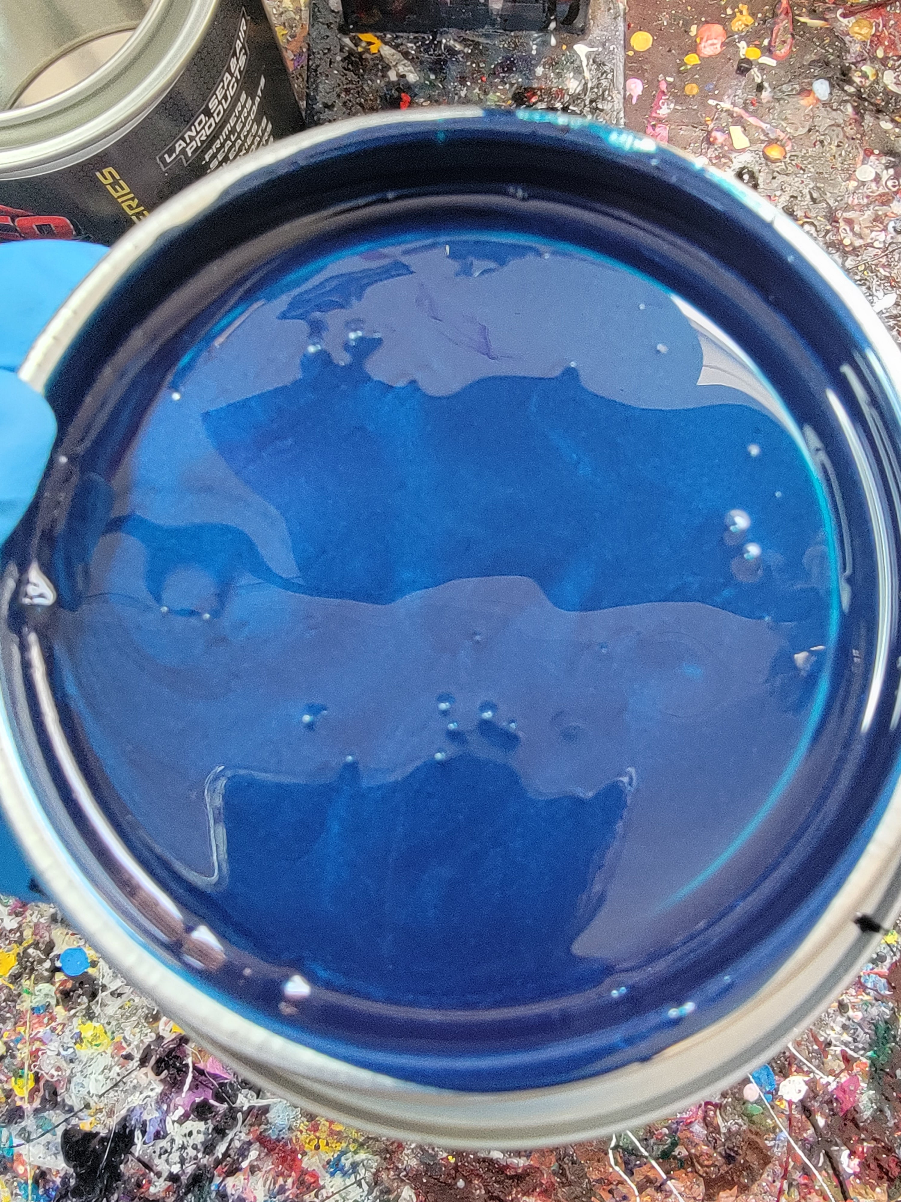 Indigo Blue OEM Basecoat