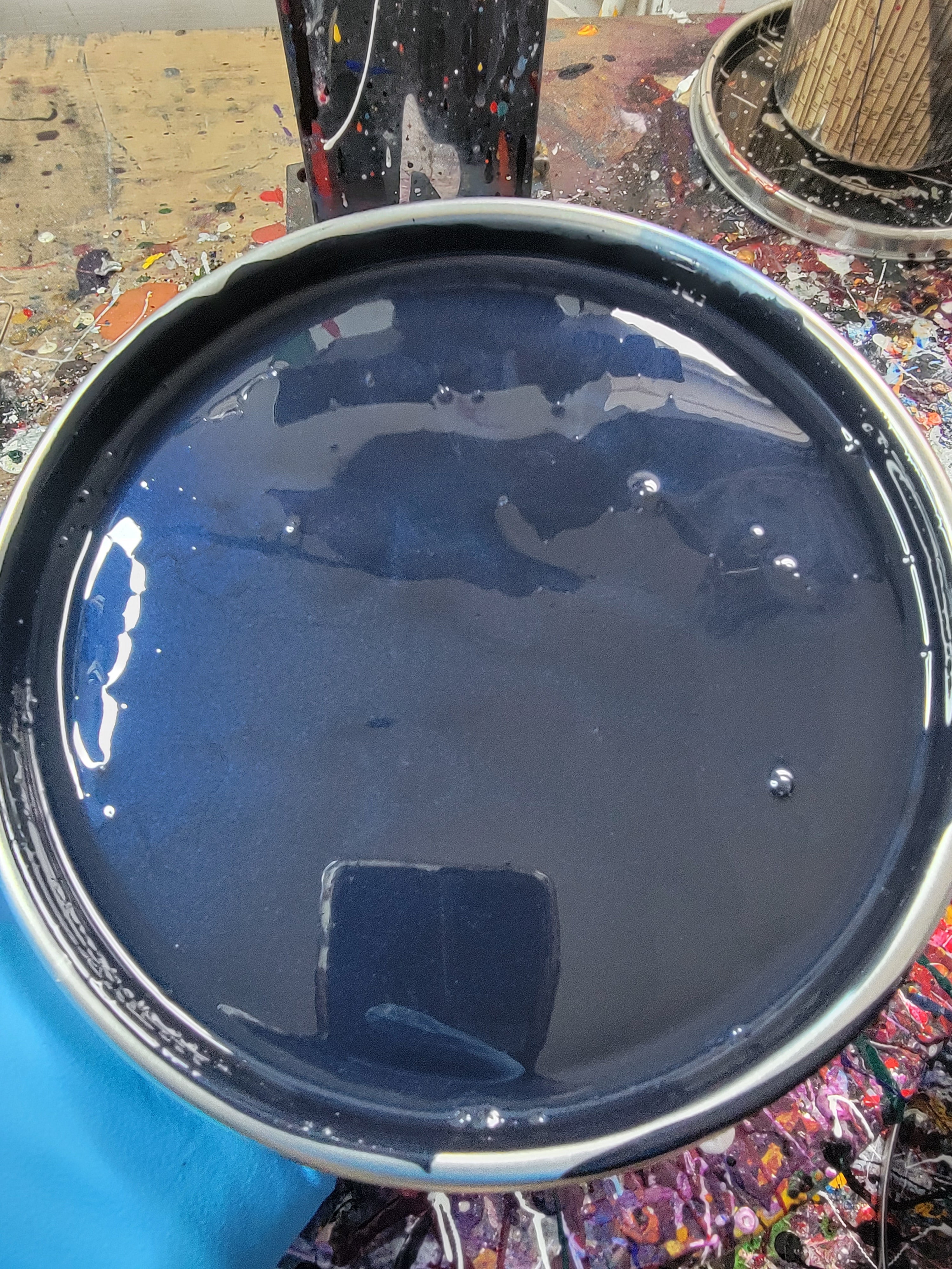 Antimatter Blue Color Paint