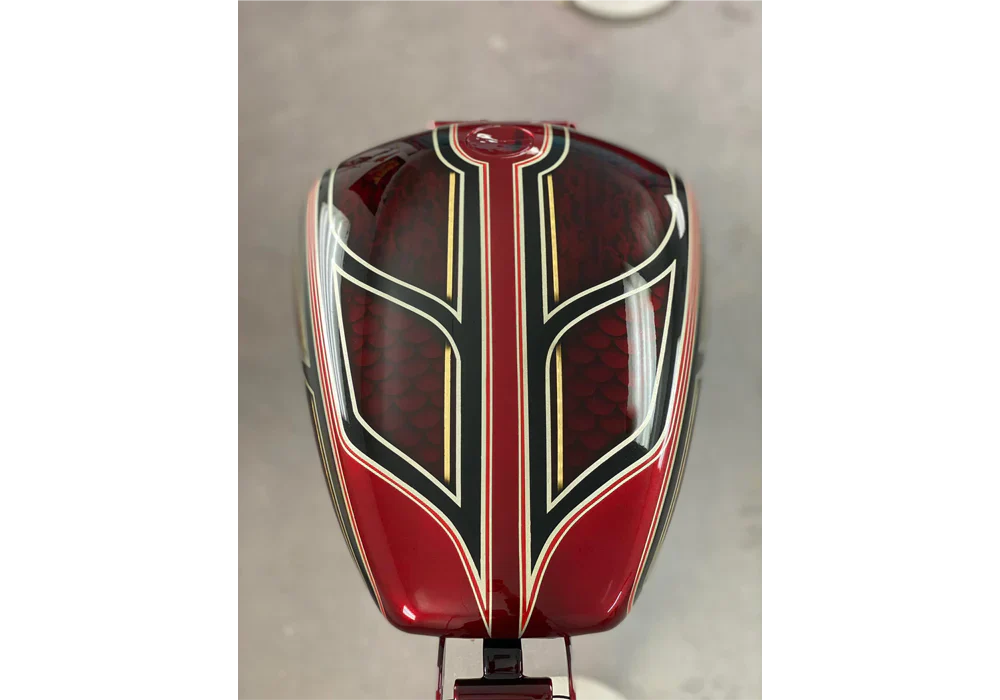Tamco Paint Motorcycle Tank OG Red