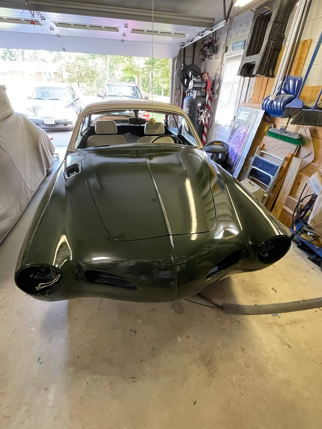 Cypress Green Volkswagen Karmann Ghia 