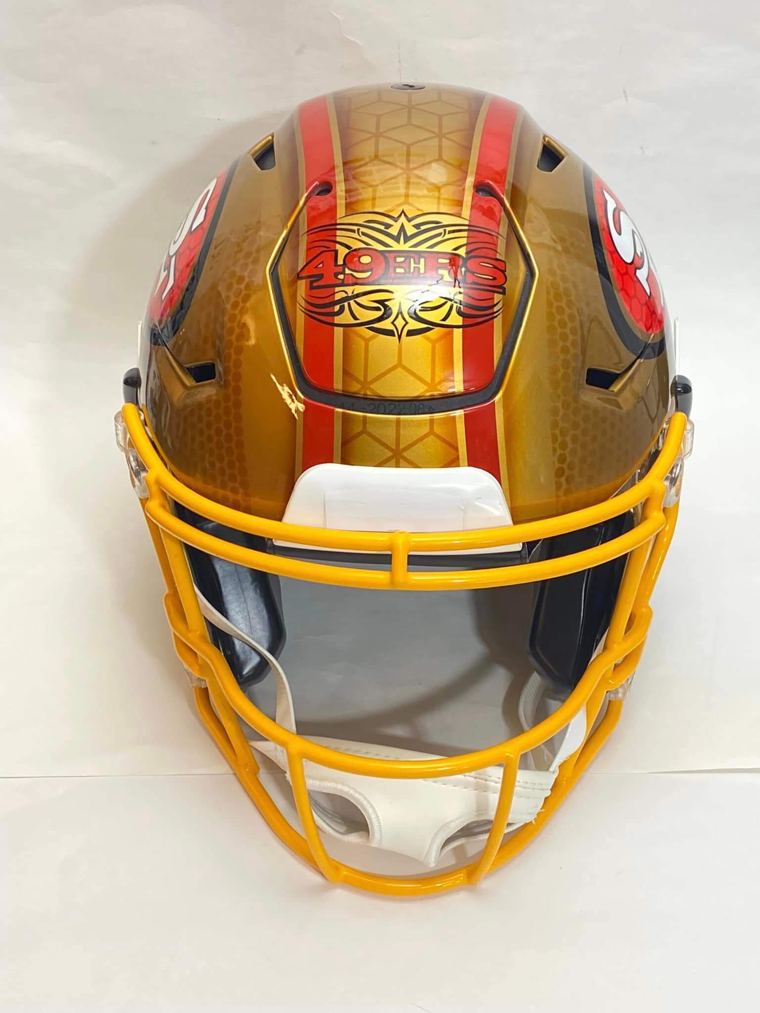 Tamco Paint Goldmember goalie mask