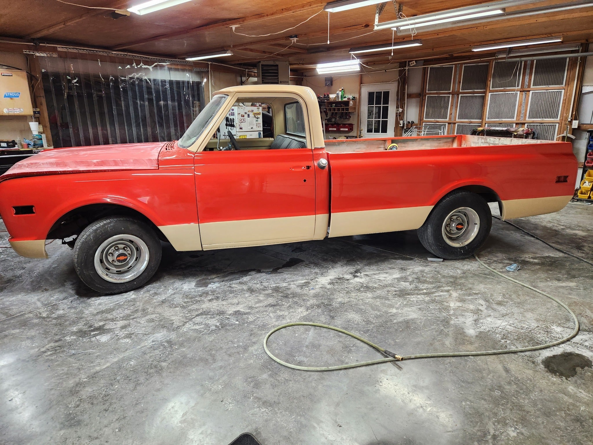 Tamco Paint 1967 Chevrolet C10 Tamco Throwback Hugger Orange