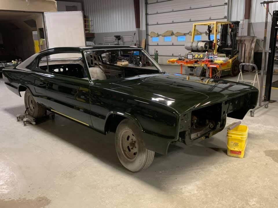 GM Forest Green 1968 Dodge Charger