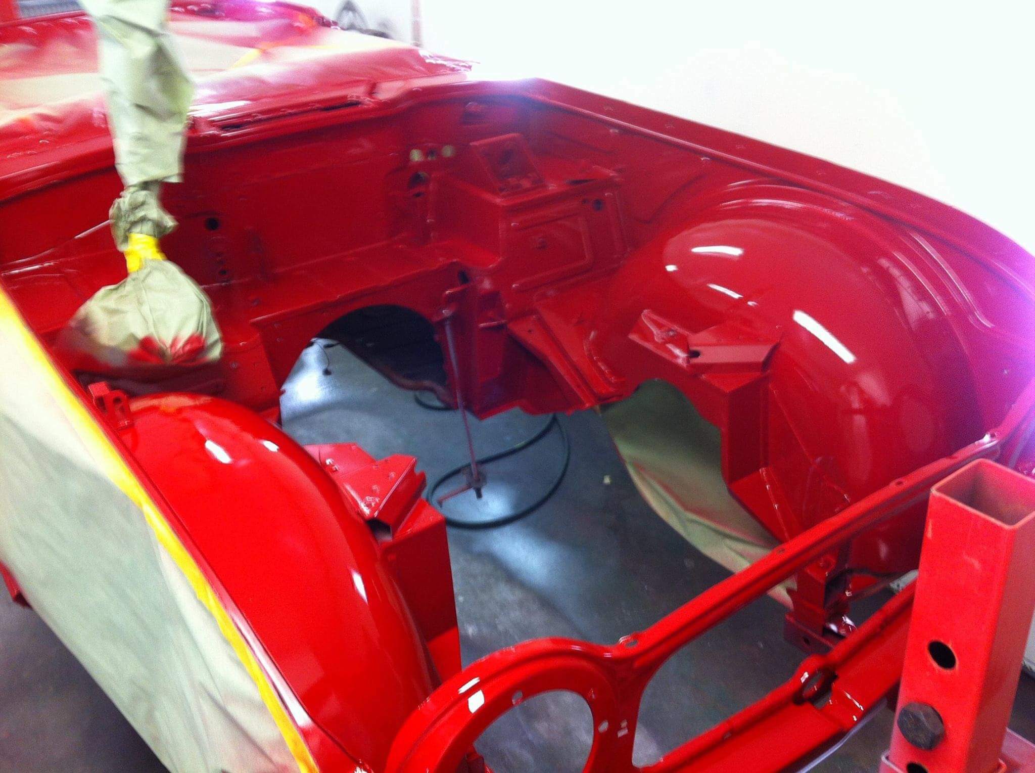 Signal Red OEM Basecoat car parts