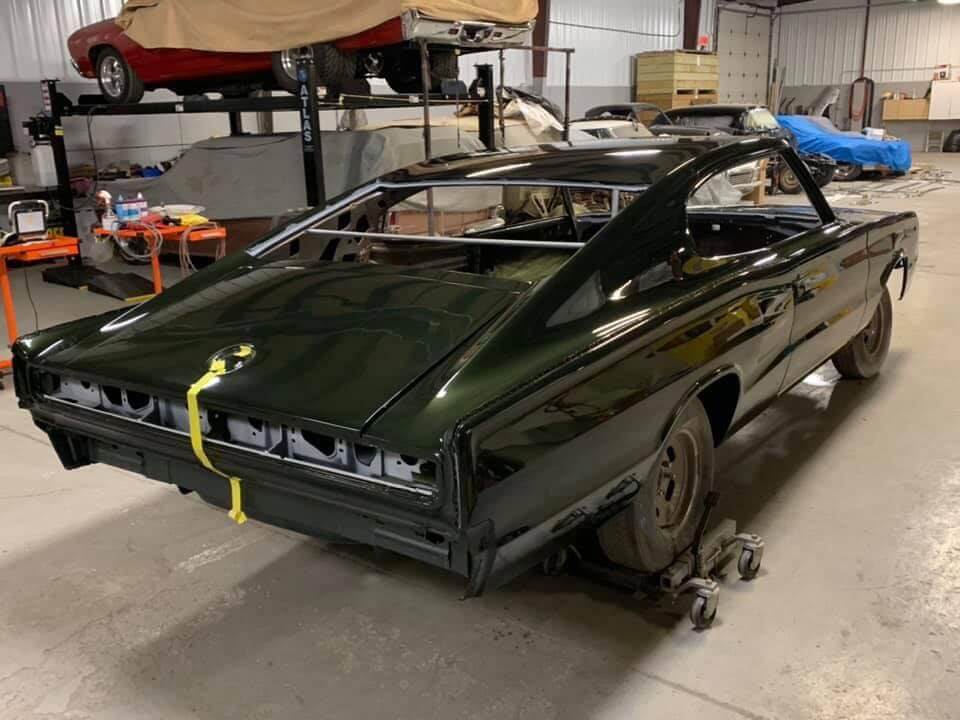 GM Forest Green 1968 Dodge Charger