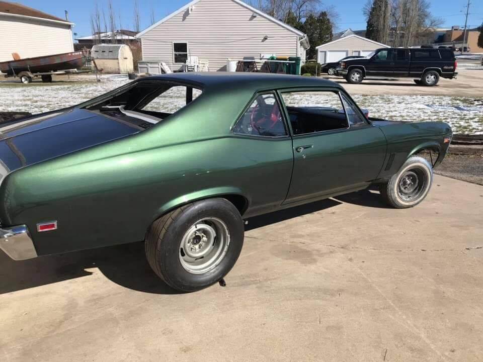 Fathom Green Metallic 1970 Chevrolet Nova