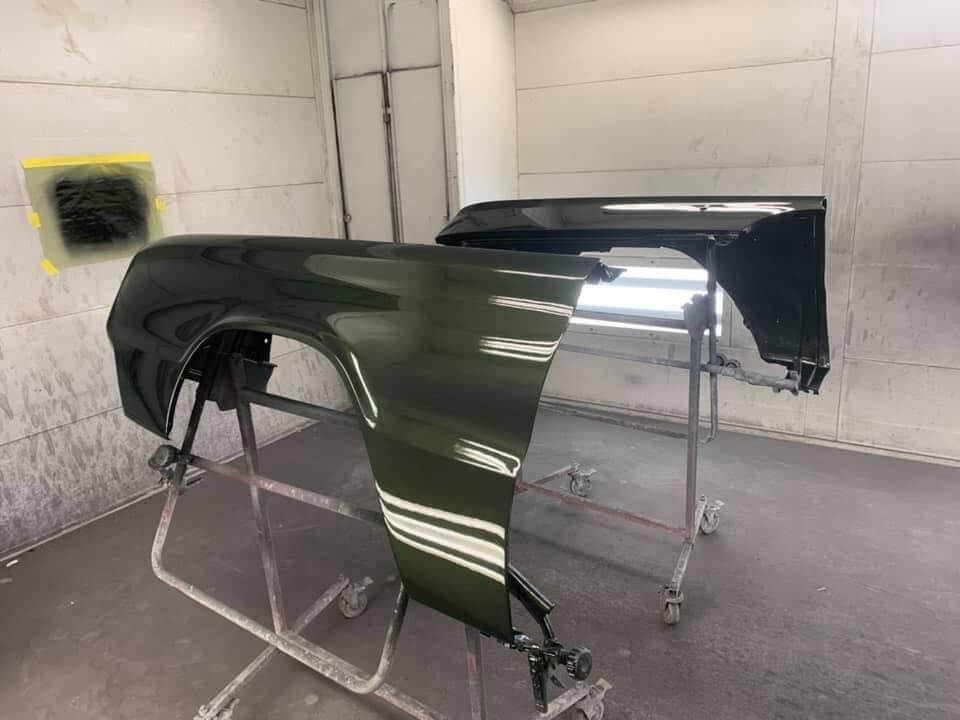 GM Forest Green Car Parts