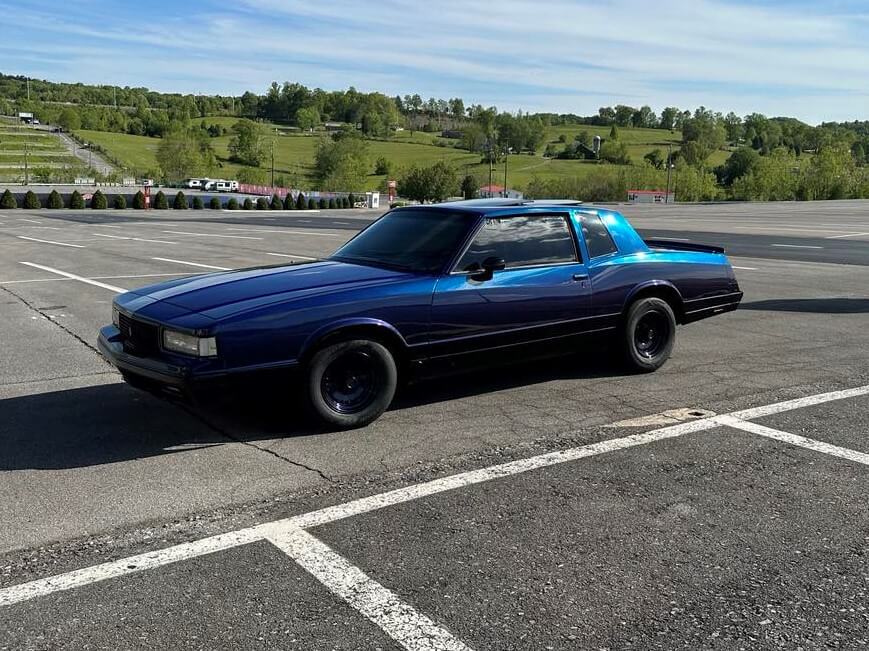 Bluetiful Metallic Custom Color 1966 corvette