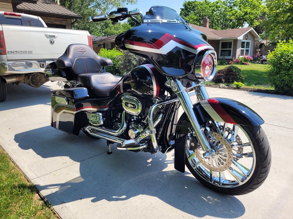 Tamco Paint Harley Davidson Murdered Out Black
