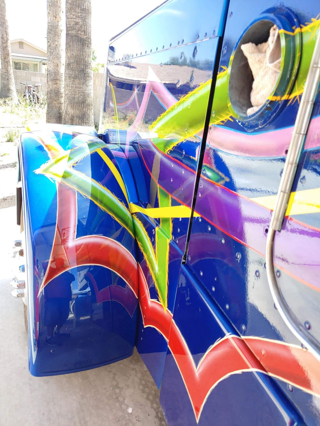Bluetiful Metallic Custom Color 1988 Peterbilt
