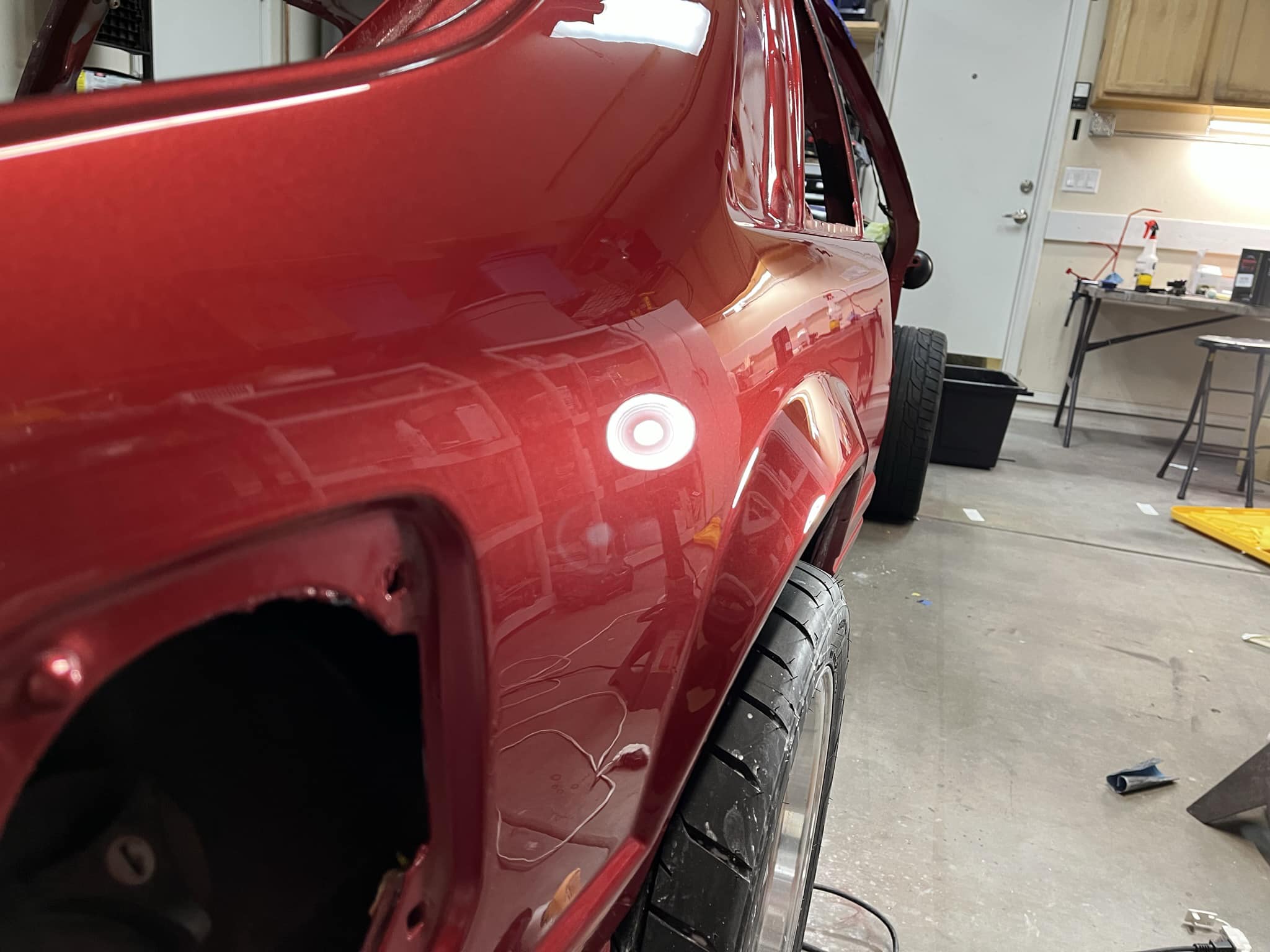 Ford Wild Strawberry Metallic Car Part