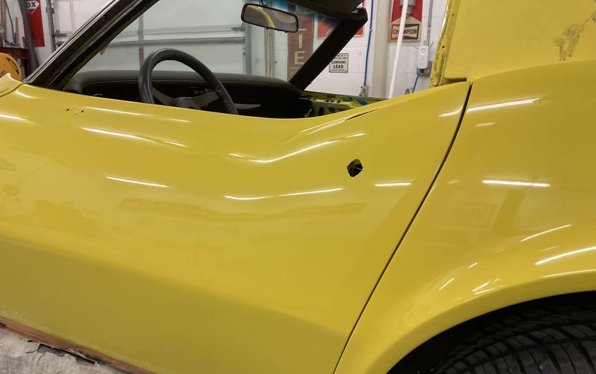 Bright Yellow OEM basecoat
