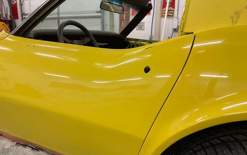 Bright Yellow OEM basecoat