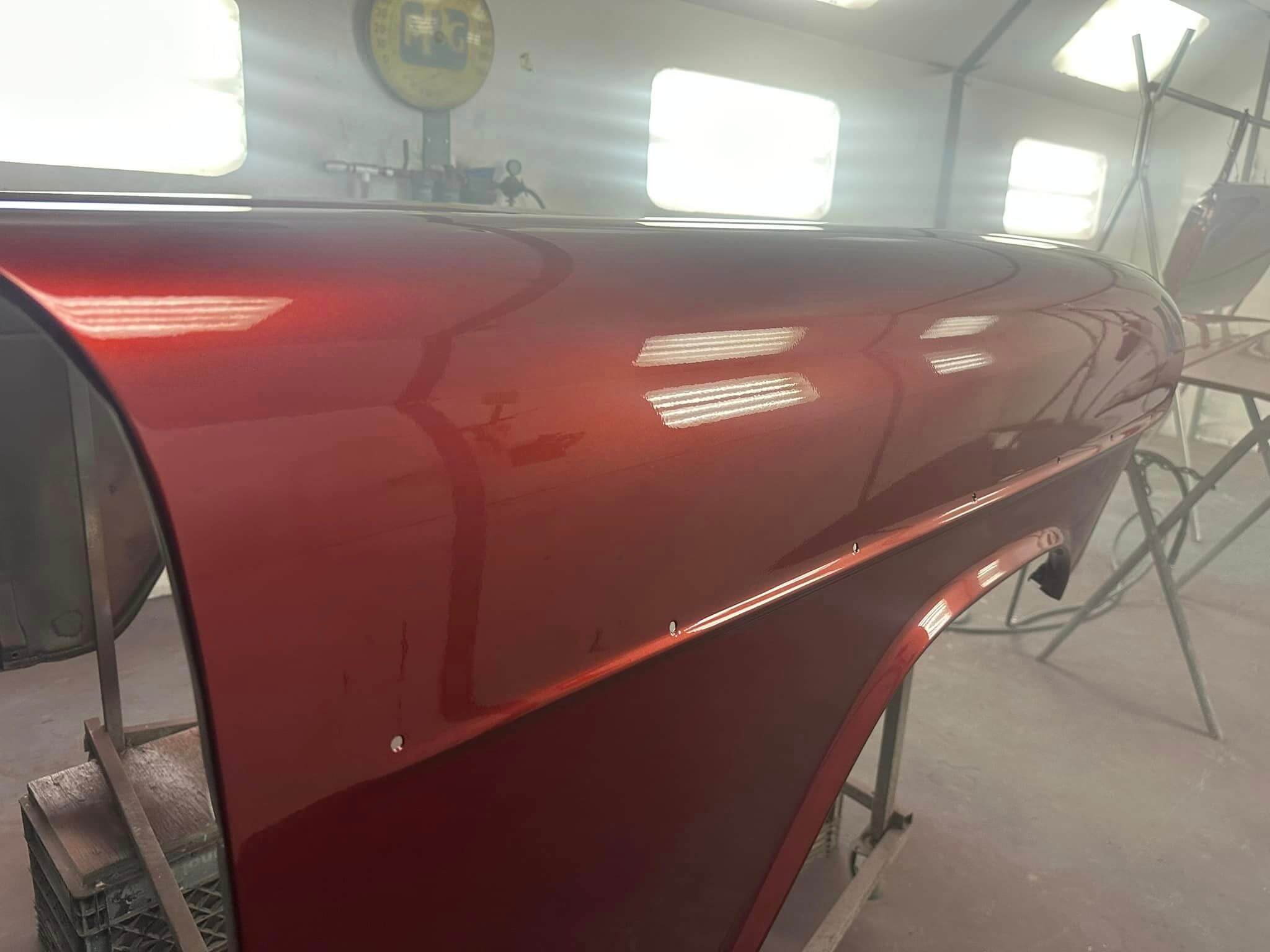 Chrysler High Octane Red Pearl Basecoat Car Parts