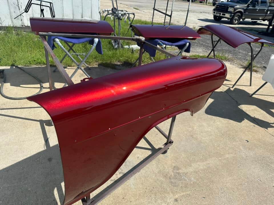 Chrysler High Octane Red Pearl Basecoat Car Parts