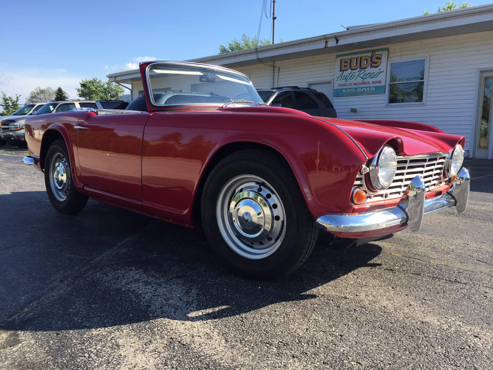 Signal Red OEM Basecoat 1962 Triumph