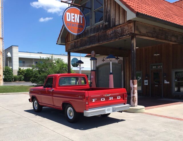Candy Apple Red 1972 Ford F100