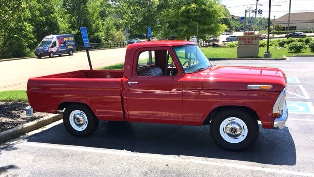 Candy Apple Red 1976 Ford F100