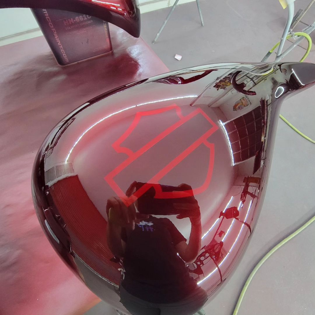 Tamco Paint Motorcycle OG Red