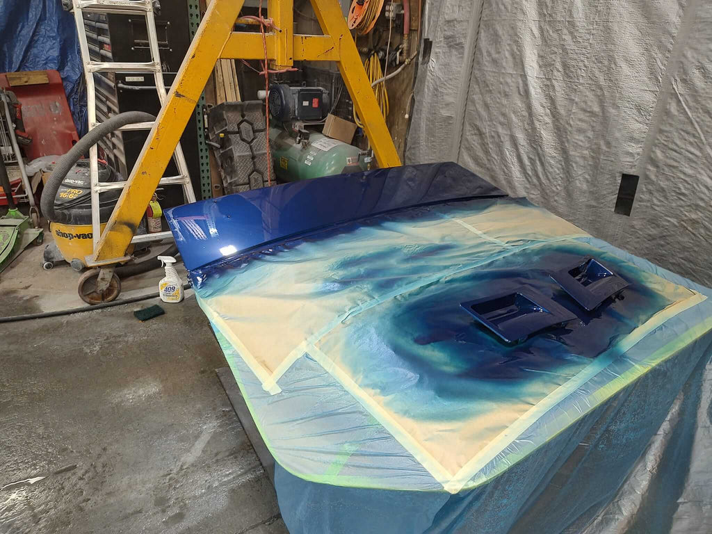 Indigo Blue OEM Basecoat Car Parts