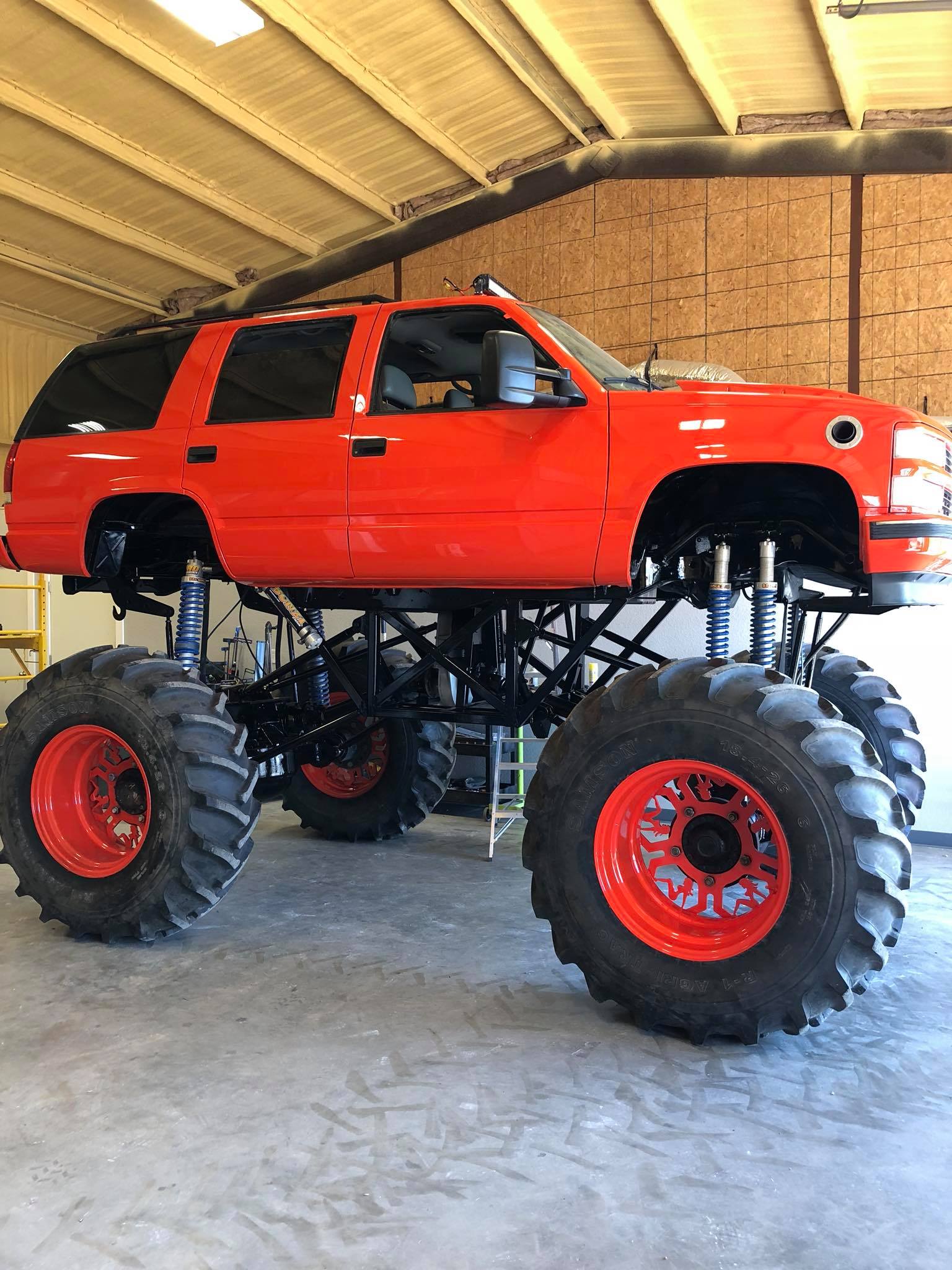 Tamco Paint Mud Truck Tamco Throwback Hugger Orange