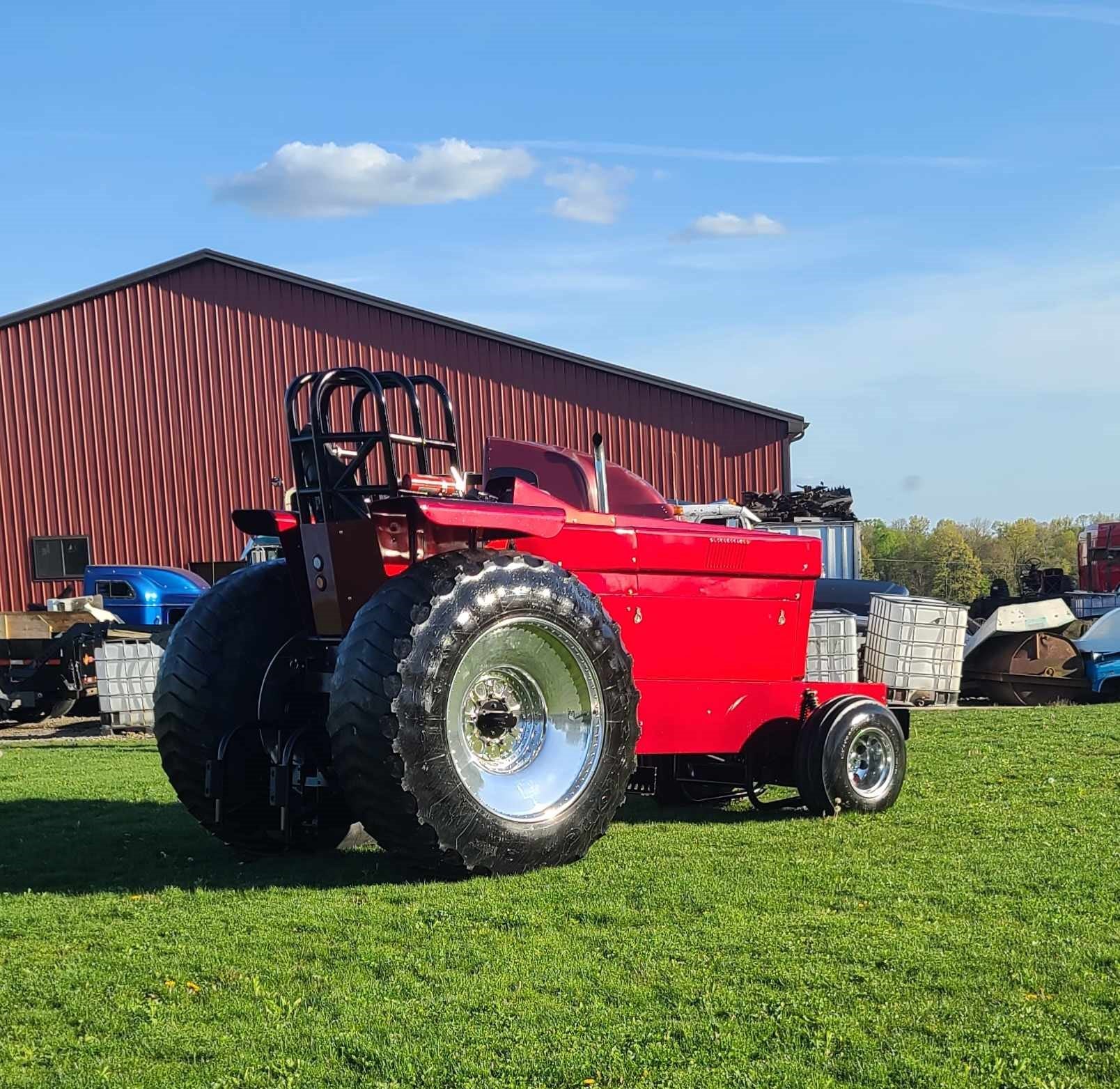 Tamco Paint Tactor Pulling OG Red